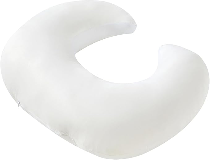 Nursing Pillow and Positioner, Extra Large U Shape Nursing and Infant Support Pillow Head Positioner, Breastfeeding, Bottle Feeding, Baby Awake-Time Support (Pillow Only)