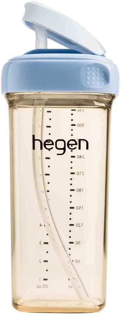hegen PCTO™ 330ml/11oz Straw Cup PPSU Blue (9 months and above)