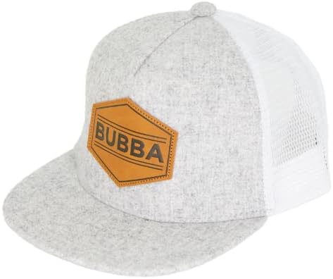 Baby Hats - Baseball Hat, Newborn Youth Flat Brim Mesh Trucker Surf Skate Bubba Bro Fitted Beach Cap Gorros para Bebes