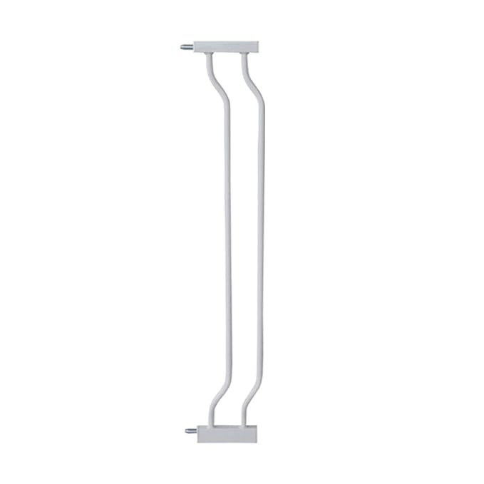 ALLAIBB Extra Wide Pressure Mounted Baby Gate Walk Through Child Kids Safety Toddler Tension White Long Large Pet Dog Gates with Extension for doorways Kitchen and Living Room (4.72"/12cm)