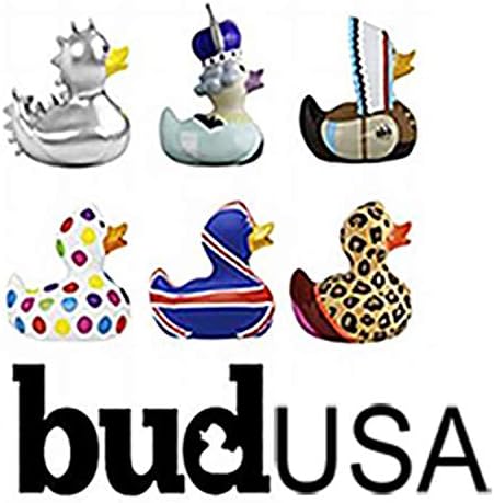 Brit Rubber Duck Bath Toy by Bud Duck | Elegant Gift Packaging - British and Proud! | Child Safe | Collectable