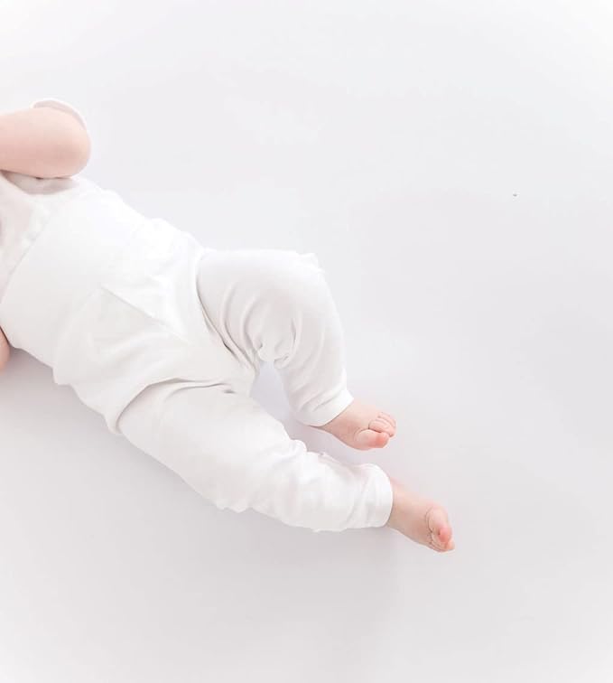 Pimbi&Bimpi | Premium Peruvian PIMA Cotton | Footed Baby Pants | Unisex: Baby boy and Baby Girl Pants