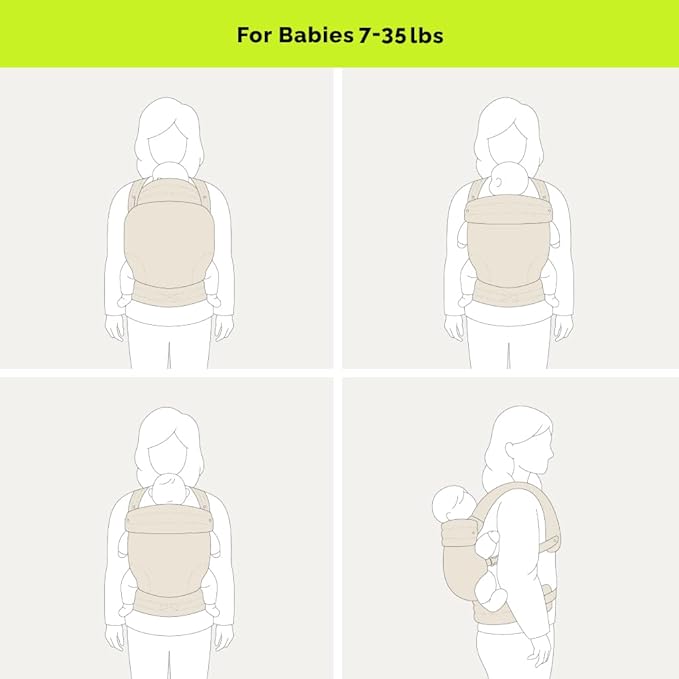 Baby Carrier Newborn to Toddler (Black)