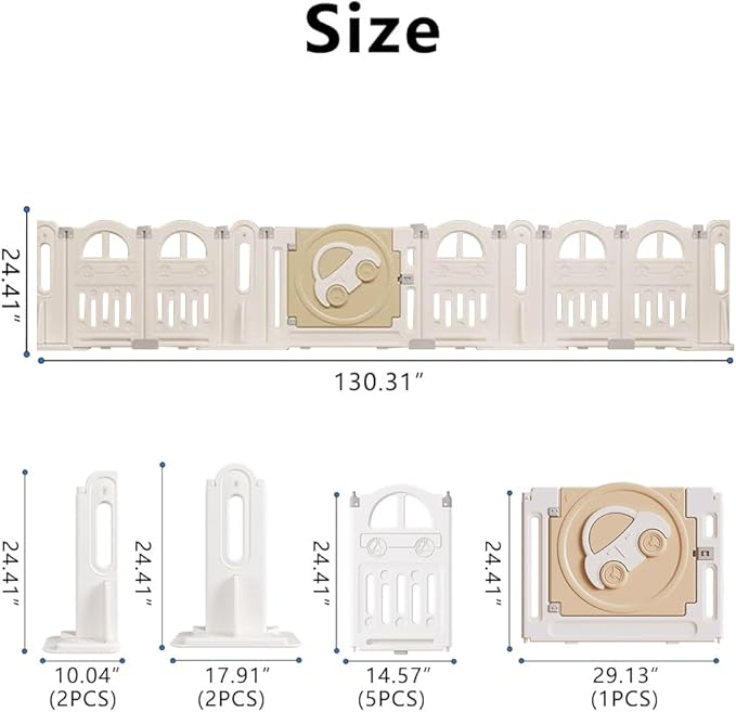 Baby Gate for Stairs Dog Door Pet Door for Stairs, porches and fireplaces Strong Suction Cup Reinforced can be Changed at Will and with Drawing Board(Total Length: 130.31“)