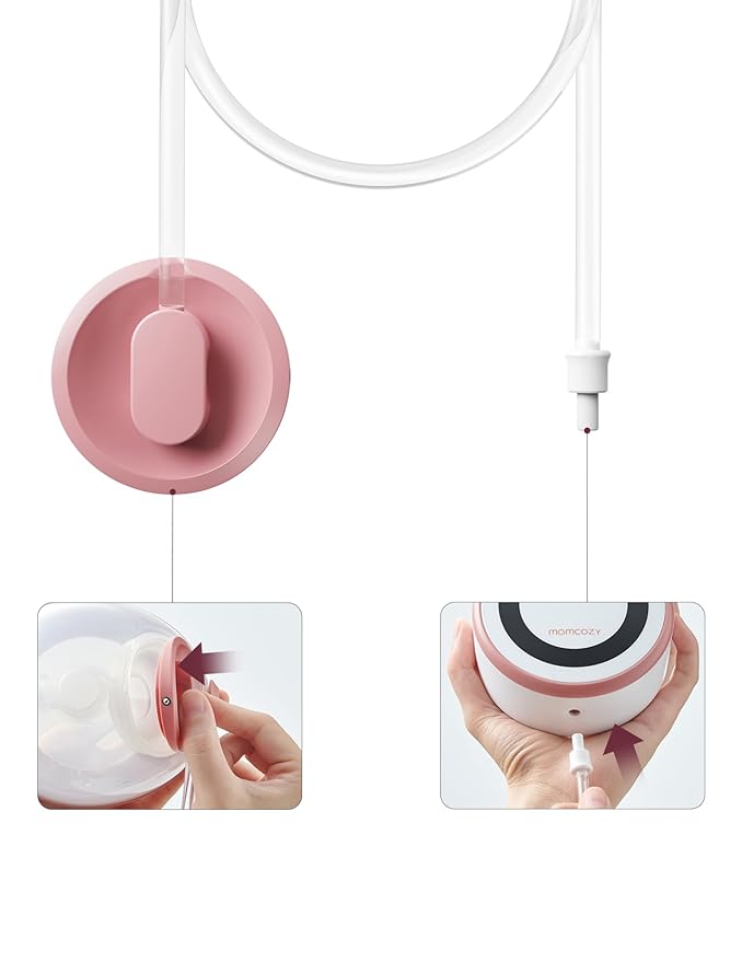 Momcozy Original V1 Pro/V2 Pro Breast Pump Replacement Accessories,Replacement Tubing of Double Pumping Only for Momcozy V1 Pro/V2 Pro,1 Pack