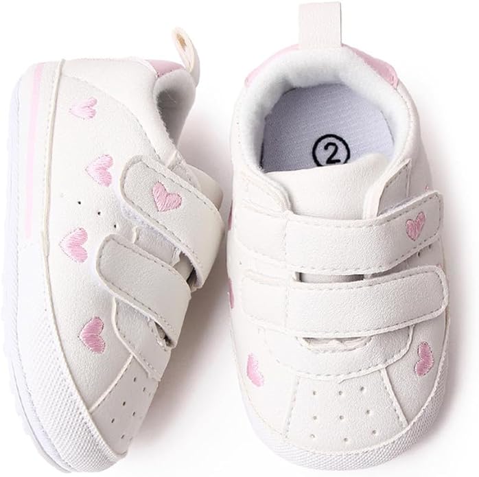 LONSOEN Baby Girls Boys Loafers Prewalker Dress Crib Shoes