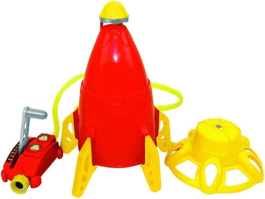 Discovery Toys Hydro Launch Water Rocket Outdoor Sprinkler Toy w/Hand Throttle Control | Kid Powered Learning | STEM Educational Toy Learning & Childhood Development 5 Years and Up | Summer Toy