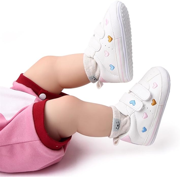 LONSOEN Baby Girls Boys Loafers Prewalker Dress Crib Shoes