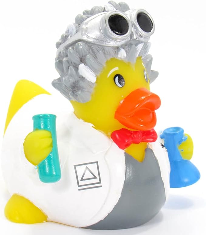 Mad Scientist Rubber Duck Bath Toy | Weighted, Safe, Floating | 100's of Styles to Chose | Collect Them All | 3.5 x 3.5 x 3.5