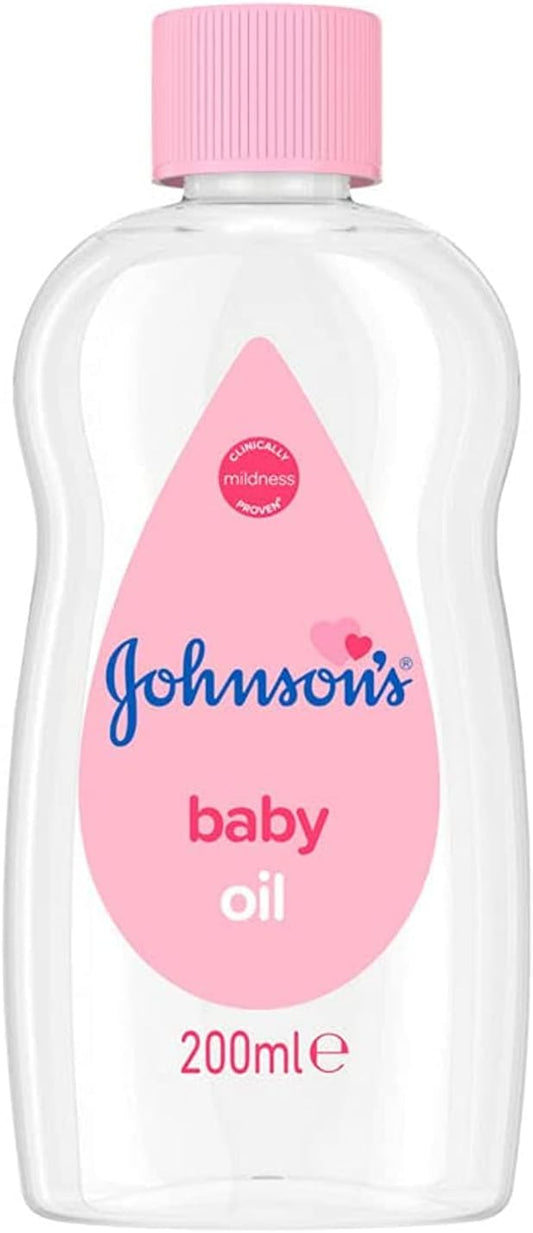 Johnson's Johnsons Baby Oil By Johnsons Baby for Kids - 6.7 Oz Oil, 6.7 Ounce