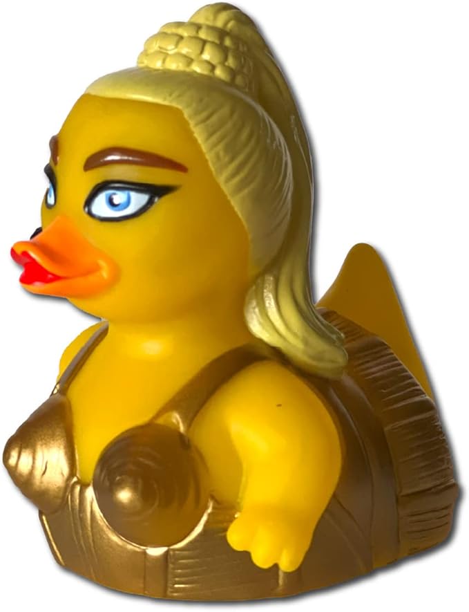 CelebriDucks - Material Bird - Floating Rubber Ducks - Collectible Bath Toy Gift for Kids & Adults of All Ages