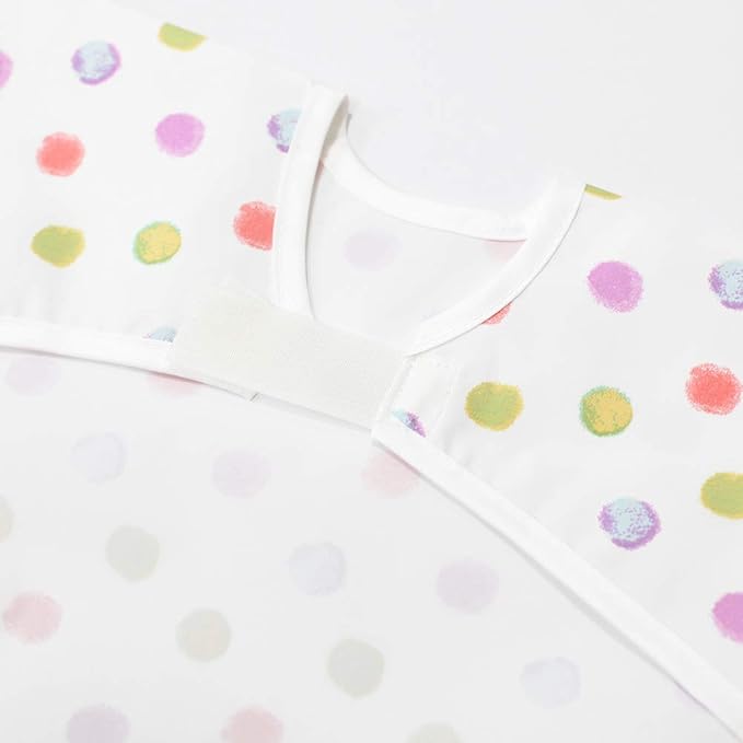 Long Sleeve Waterproof Bib for Toddlers – Feeding Smock for Baby Mealtime, Self-Feeding, Painting & Messy Play, BPA-Free