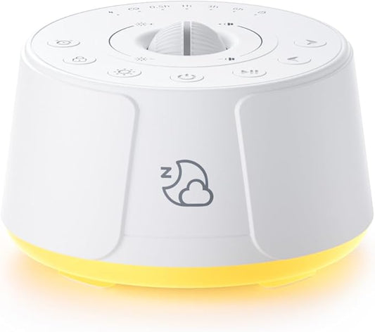 Sound Machine LEICEX White Noise Machine - 30 Soothing Sounds, 10 Colors Night Light, Rechargeable Battery- Travel Portable Sound Machine for Sleep Baby Adults, Perfect Sleeping Companion