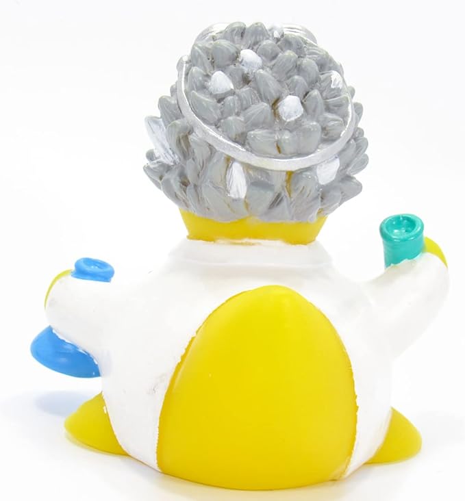 Mad Scientist Rubber Duck Bath Toy | Weighted, Safe, Floating | 100's of Styles to Chose | Collect Them All | 3.5 x 3.5 x 3.5
