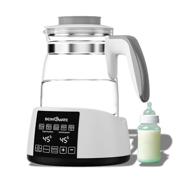 Baby Bottle Warmer,Electric Kettle Water Warmer,Temperature Control Kettle,Formula Water Warmer Temperature Control, Multi-Temperature Control for Formula, Breastmilk, Tea, Coffee, Sterilizer