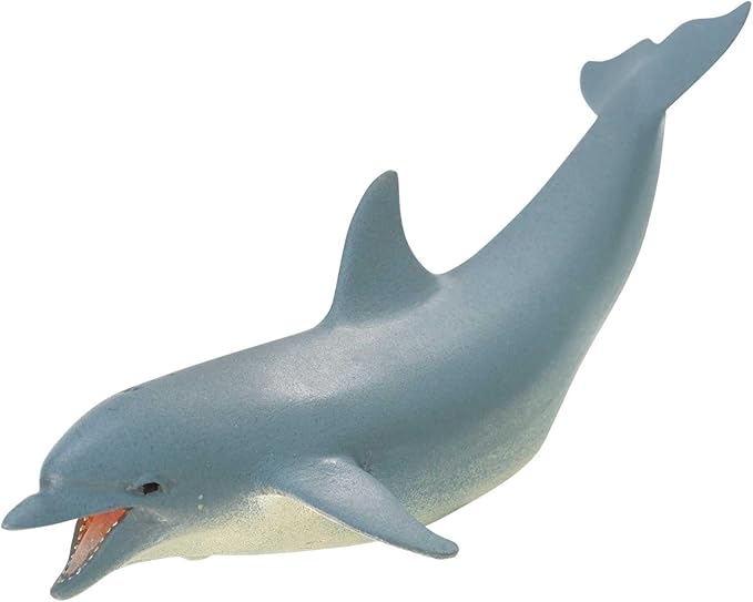 Safari Ltd. Bottlenose Dolphin Figurine - Detailed 5" Plastic Model Figure - Fun Educational Play Toy for Boys, Girls & Kids Ages 3+