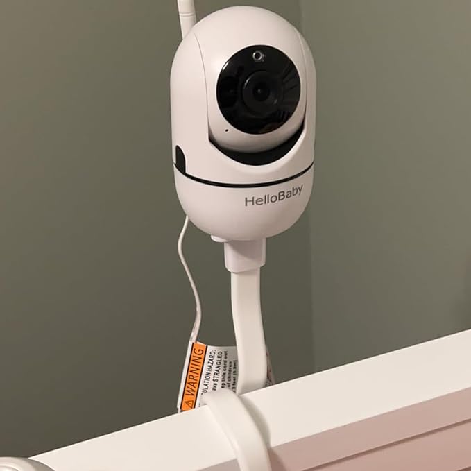 LONNKY Flexible Mount for Infant Optics DXR-8 and DXR-8 Pro Video Baby Monitor Camera, 20.5 inches Baby Monitor Mount, Baby Camera Holder for Crib Without Tools or Wall Damage