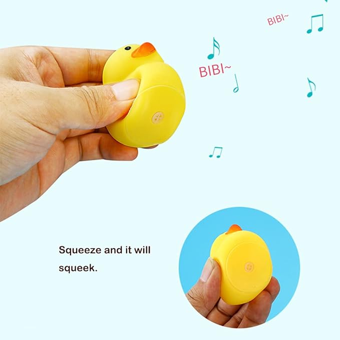 Bath Duck Toys 30 PCS Mini Rubber Ducks Squeak and Float Duckies Baby Shower Toy Party Decoration for Toddlers Boys Girls(1.6'')