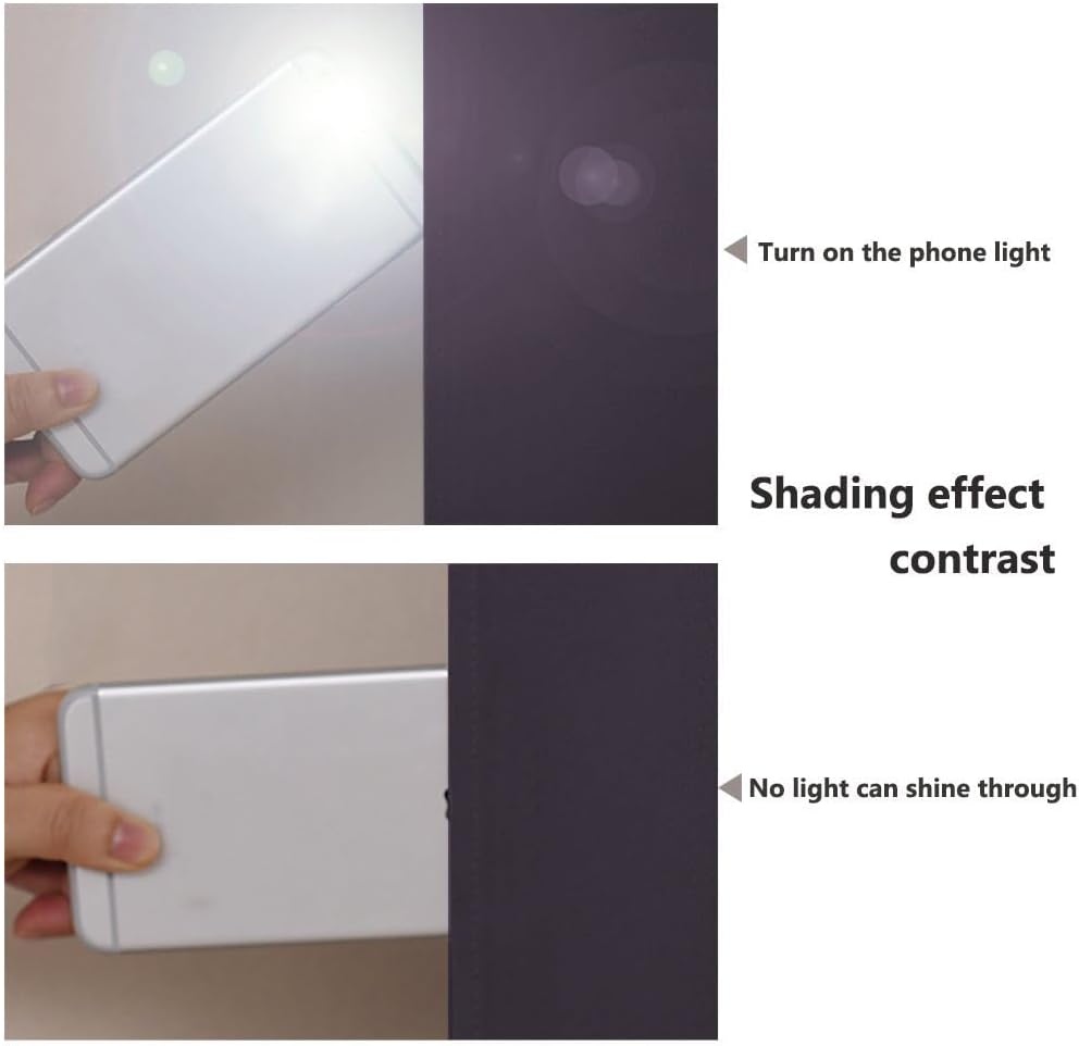 NICETOWN 100% Blackout Window Curtain Panels, Greyish Purple, 2 PCs, 62" Wide Each Panel, Cold and Full Light Blocking Drapes with Black Liner for Nursery, 84 inches Drop Thermal Insulated Draperies