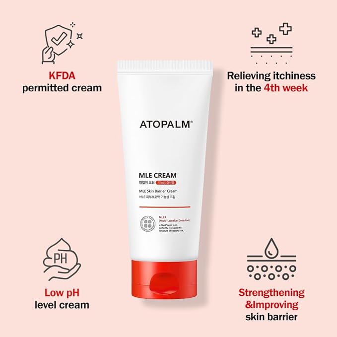 ATOPALM | MLE Eczema Cream | Premium Baby Face Cream | Body Moisturizer for Skin Barrier | Baby Lotion for Relieving Itchiness & Redness | Eczema Cream for Sensitive Skin | 5.6 fl oz (160ml)
