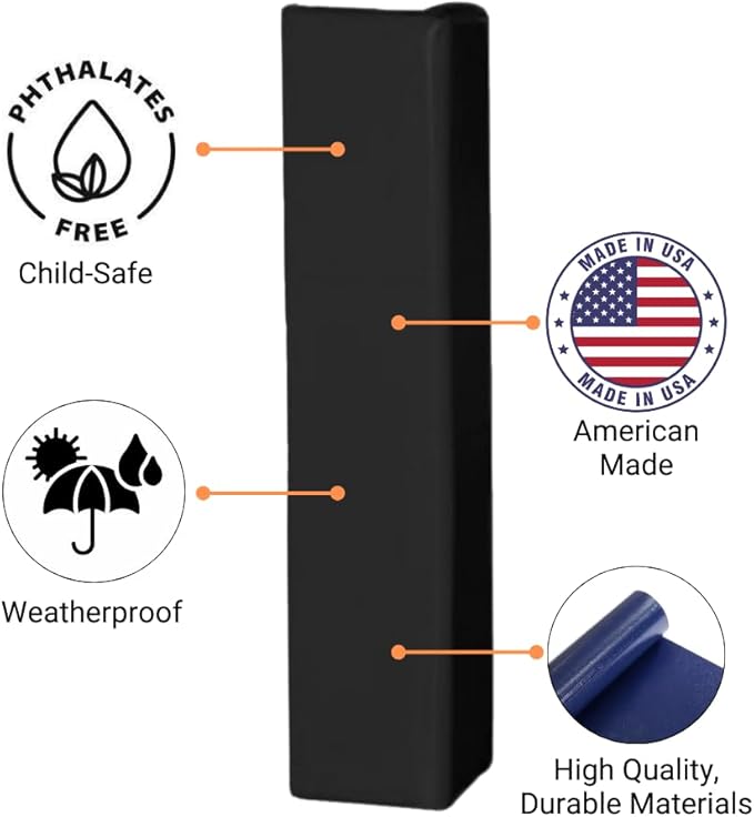 Wall Corner Guards & Edge Protectors, Heavy Duty Wall Corner Protective Safety Padding, All-Weather 2 Sides Corner Pad for Gyms, Basketball Court, Playrooms, Schools, Garages