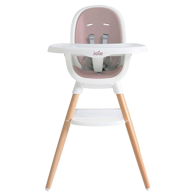Joie Chai Multi-Mode Highchair - European Beech Wood, Convertible, 9+ Modes, Birth up to 60 lb. (Lola)