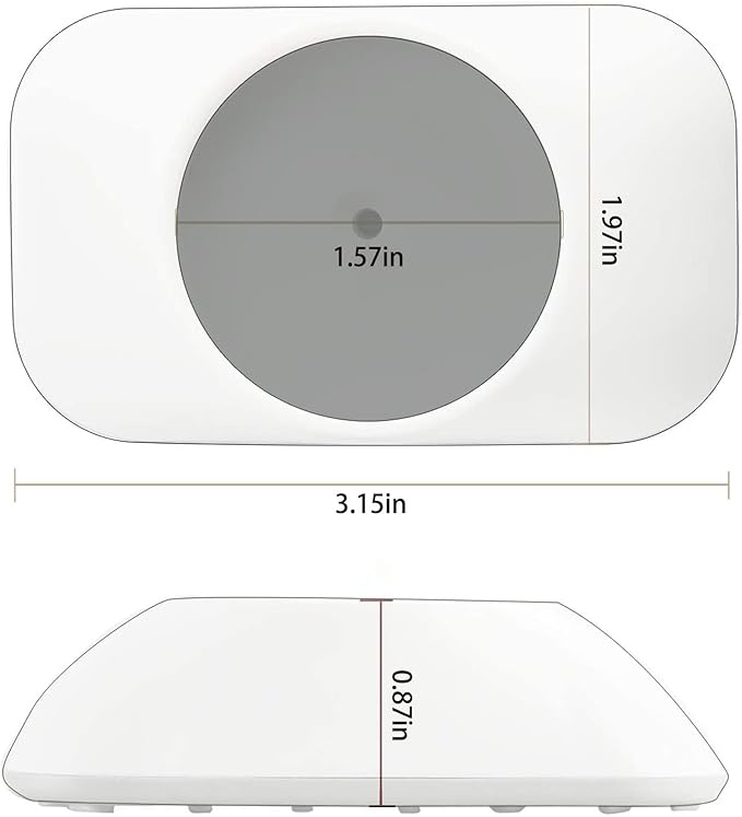 Baby Gate Extender Extention-4 Pack Baby and Pet Safety Stair Gate Threaded Spindle Rods Replacement Parts Bundle with Wall Protector (Round-Black-4 Pack)