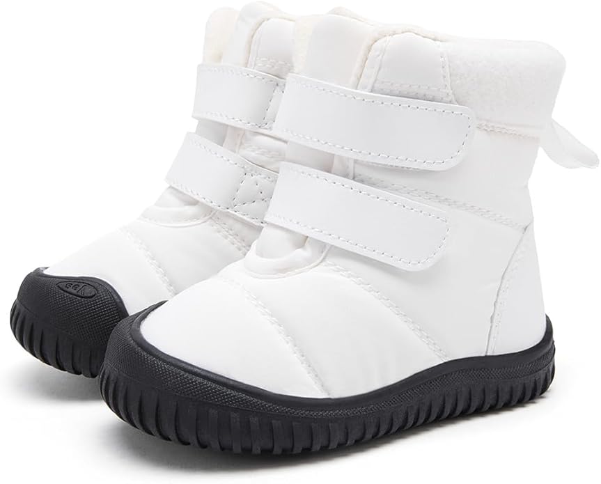 BMCiTYBM Toddler Baby Winter Snow Boots Boy Girl Faux Fur Warm Non Slip First Walking Infant Shoes