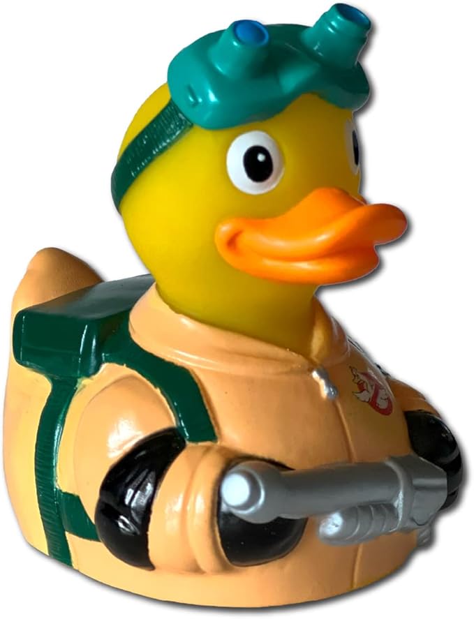 CelebriDucks - Goosebusters - Floating Rubber Ducks - Collectible Bath Toy Gift for Kids & Adults of All Ages