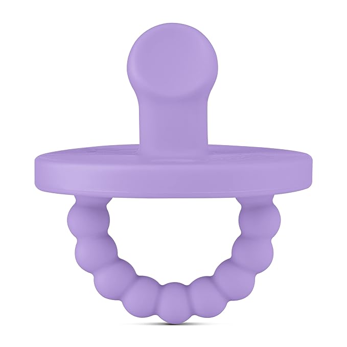 Ryan & Rose Cutie PAT Pacifier Teether (Slant, Orchid)