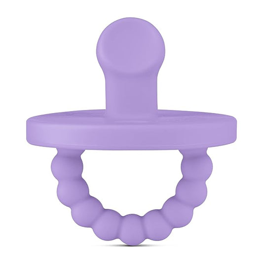 Ryan & Rose Cutie PAT Pacifier Teether (Slant, Orchid)