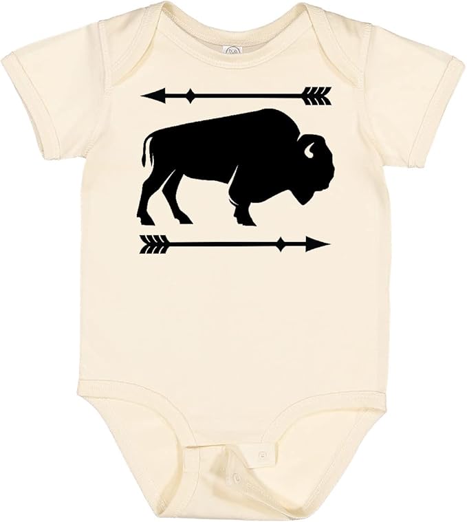 inktastic Buffalo Cute Animal Western Baby Bodysuit