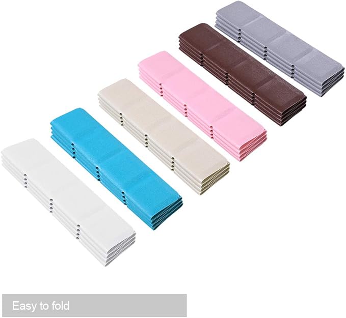 Foldable Non Slip Silicon Bath Mat Bathtub mat Shower mats no Suction Cups for Textured Tub and Reglazed Tub (Foldable-White, 28-inch x 14-inch)