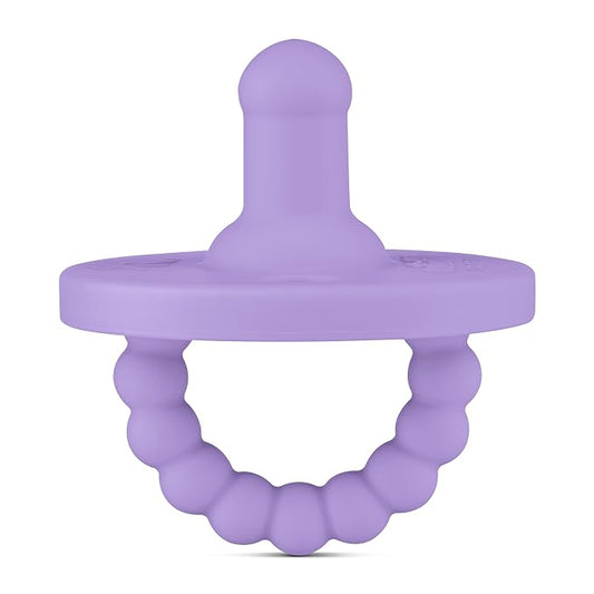 Ryan & Rose Cutie PAT Pacifier Teether (Stage 1, Orchid)