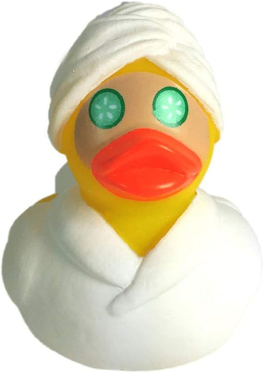 3" Facial Rubber Duck [Floats Upright] - Baby Safe Bathtub Bathing Toy