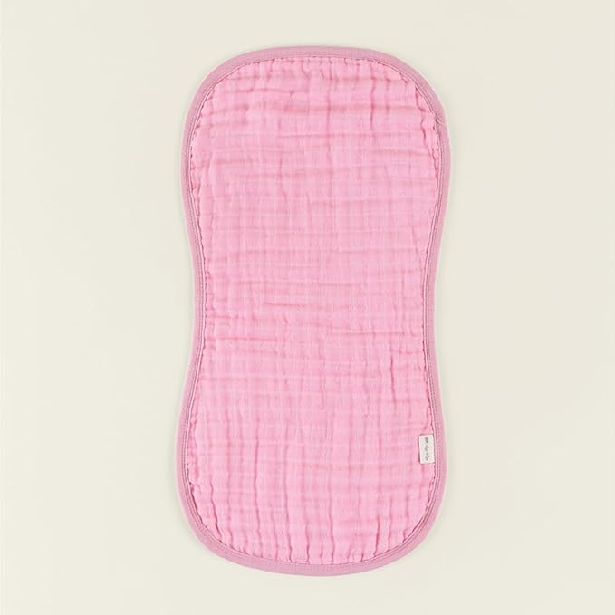 Itzy Ritzy Set of 2 Baby Burp Cloths – Ultra-Soft Absorbent Burping Cloths for Babies - Made of 100% Cotton Muslin and Generously Sized with Trendy Coordinating Prints – Machine Washable (Strawberry)