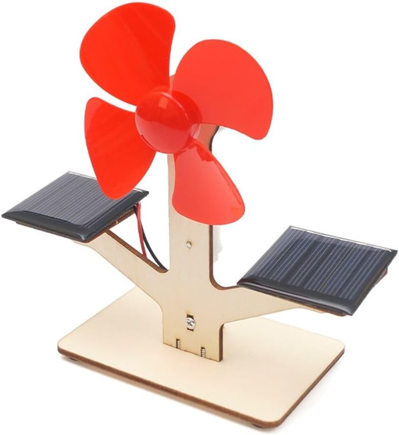 Creative Learning with DIY Solar Fan Kit for Kids Explore the Wonders of Renewable Energy (1pc)
