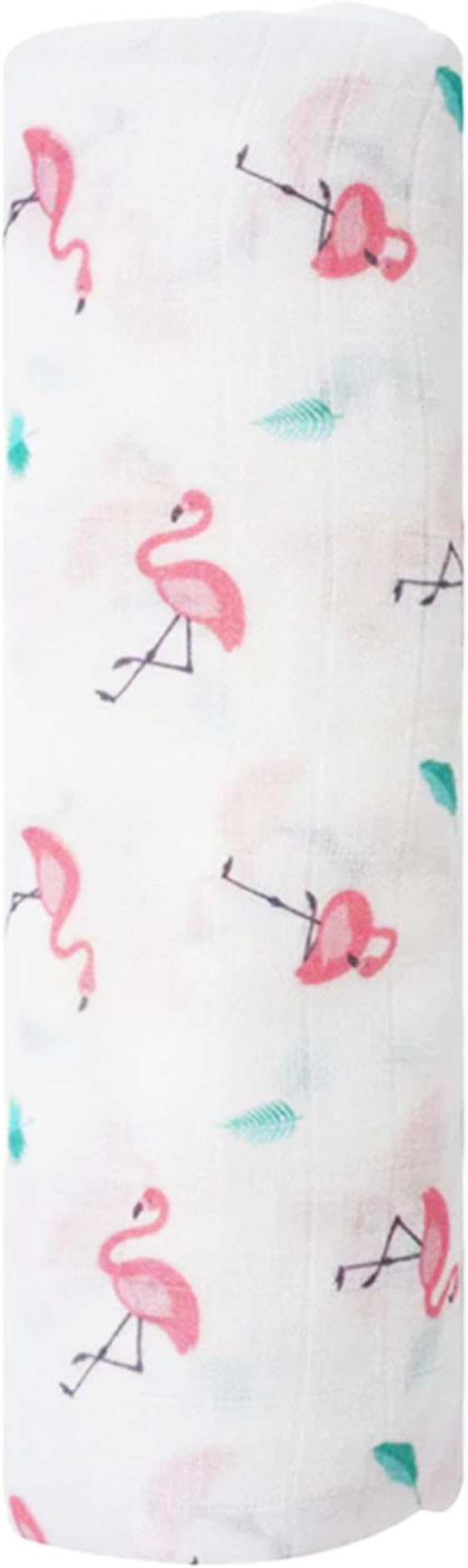 Muslin Baby Swaddle - Breathable Receiving Blankets for Newborn Baby, 70% Viscose derived from Bamboo, 30% Spandex, Imported