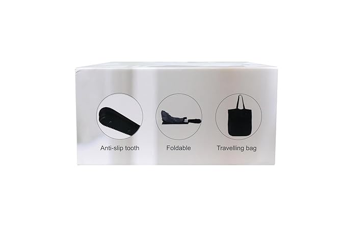 Hook on High Chair with Tray: High Chair for Babies and Toddlers 6-36 Months, Portable and Foldable High Chair for Home and Travel, Baby Feeding Chair, Setup in Seconds - Includes Carry Bag (Grey)