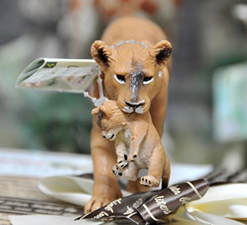 Safari Ltd. Lioness with Cub Figurine - Hand-Painted, Lifelike 6" Model Figure - Fun Educational Toy for Boys, Girls & Kids Ages 3+