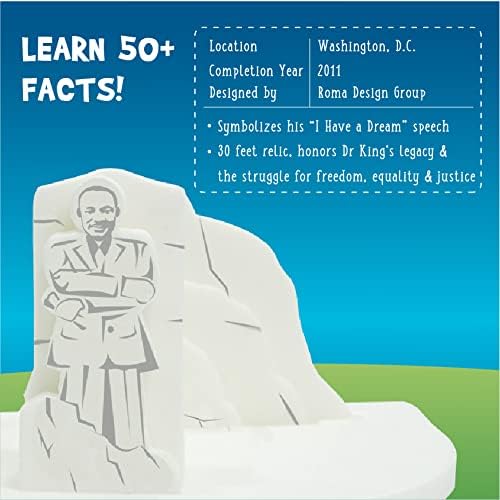 Imagimake Mapology Monuments of USA | 3D Puzzles for Kids | STEM Toys & Games | Educational Toys for Kids 5-7 | Birthday Gift for Boys & Girls Age 5 Years & Up | Christmas 3-D Puzzle for 8-10