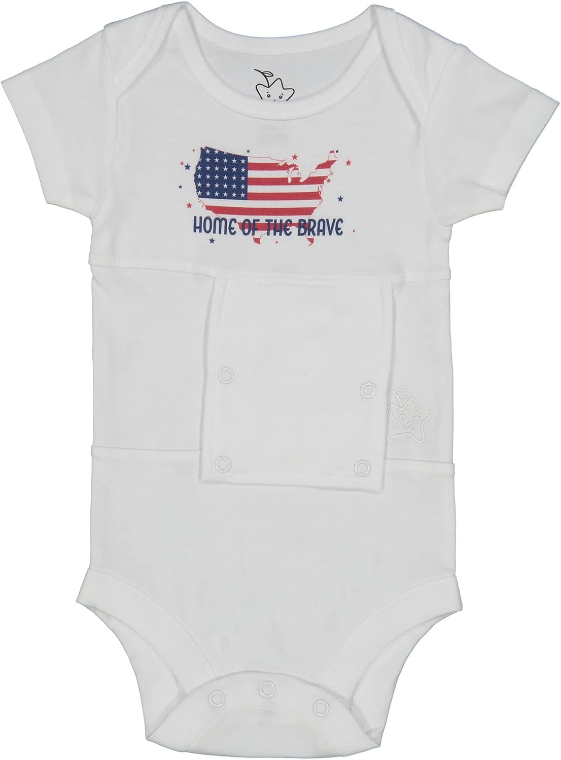 Feeding Tube Undershirt Onesie for Babies, Toddlers and Children