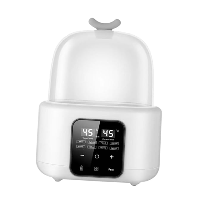 DYNWAVE Baby Bottles Warmer Bottle Sterilizer and Dryer Auto Resin Preheater Resin Supplies Milk Bottle Heater for Car Indoor Outdoor, White