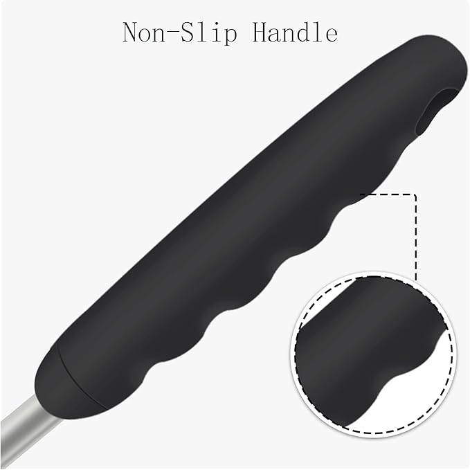 Bottle Brush, Bendable Long Handle Cleaner Brushes for Cleaning Neck Bottles, Baby Bottles, Water Bottles, Tumblers, Flask, Bird Feeder, Vase and Home Kitchen Sink Cleaning Brush (Blue and Black)