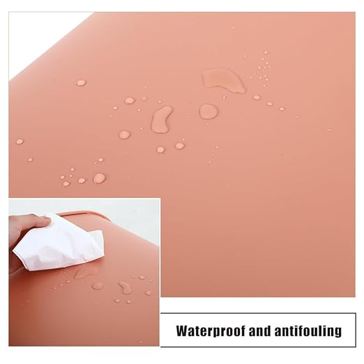 BestOffice | 13 Gallon Stainless Steel Trash Can with Lid | Pink | Automatic Touchless Garbage Can | Odor Control | Modern Oval Design | Easy to Clean | Fits Any Kitchen, Bathroom, Office or Home