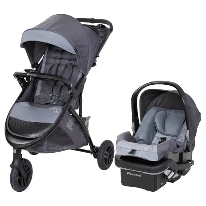 Baby Trend Tango™ 3 All-Terrain Stroller Travel System with EZ-Lift™ PLUS Infant Car Seat, Ultra Grey