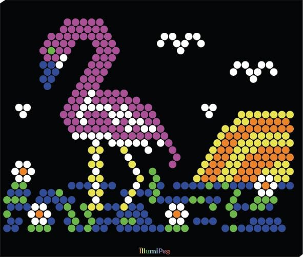 Wildlife Refill templates for Basic Fun Super Bright HD Lite Brite Toy (10 Sheets, HD Only)