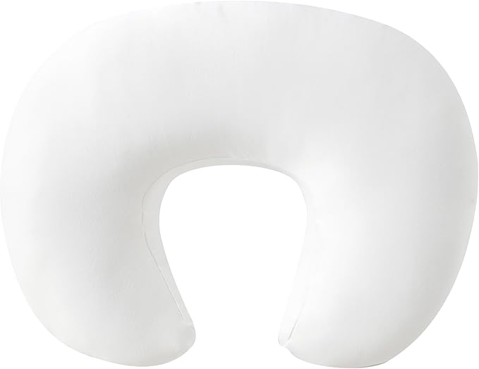 Nursing Pillow, Plus Size Breastfeeding Pillow Original Support for Baby Boys Girls Breastfeeding Essentials, with Removable Soft Cotton Cover (White, Standard (23.62 * 18.11 * 5.91 Inches))