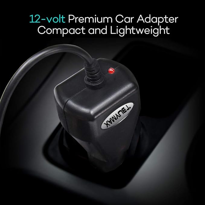 12 Volt Car Vehicle Lighter Adapter for Spectra S1, S2 Breast Pump - Replacement Power Adapter for Spectra S1,S2 Pumps Made After Feb 2015