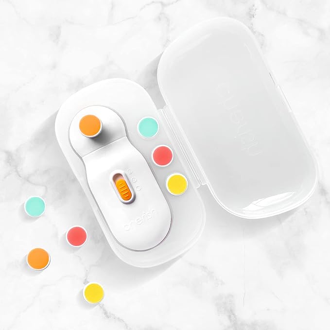 Replacement Filing Pads for Cherish Baby Care Electric Baby Nail Trimmer - Includes 4 Filing Discs for Newborn to Toddler